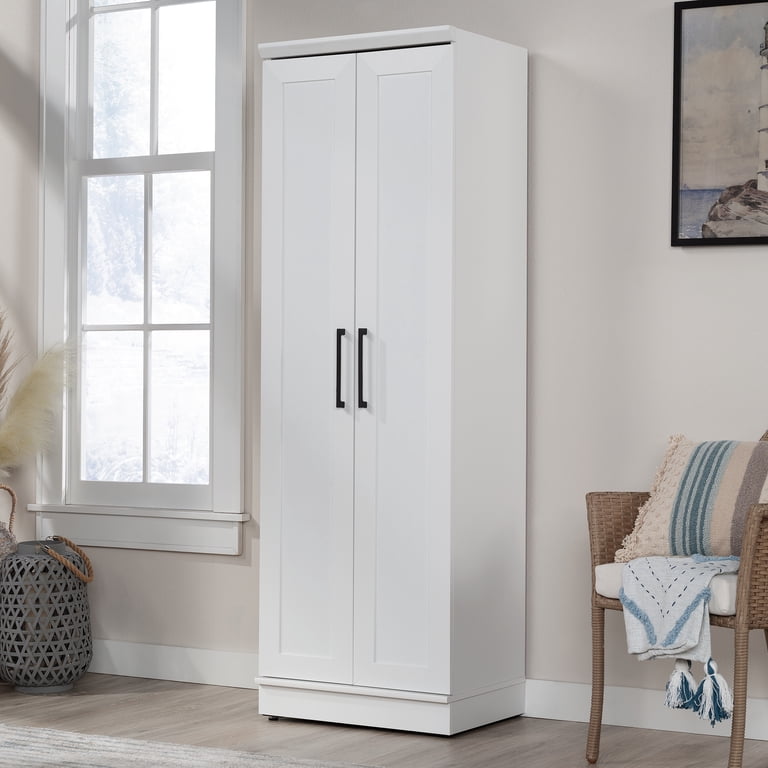 Sauder Bath Soft White Floor Cabinet | Cabinets Matttroy