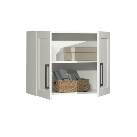 Sauder HomePlus Storage Cabinet, Soft White finish