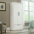 thumbnail image 1 of Sauder HomePlus Bedroom Wardrobe Armoire, Soft White Finish, 1 of 14