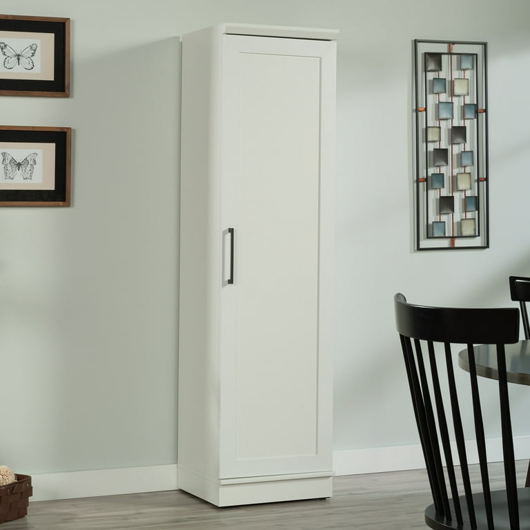 White Finish Wood Kitchen Storage Cabinet White Finish Wood Kitchen Storage Cabinet