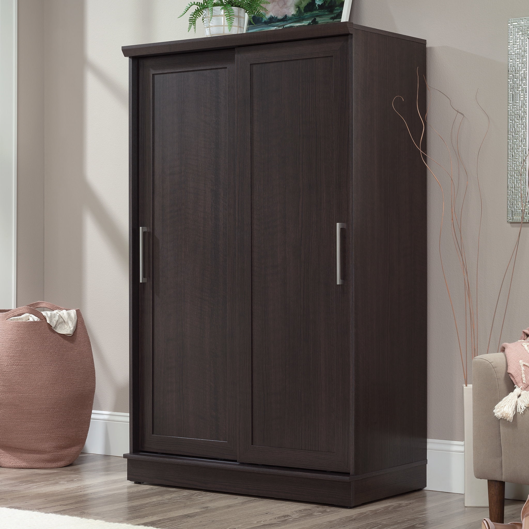 Sauder 2 door wardrobe discount
