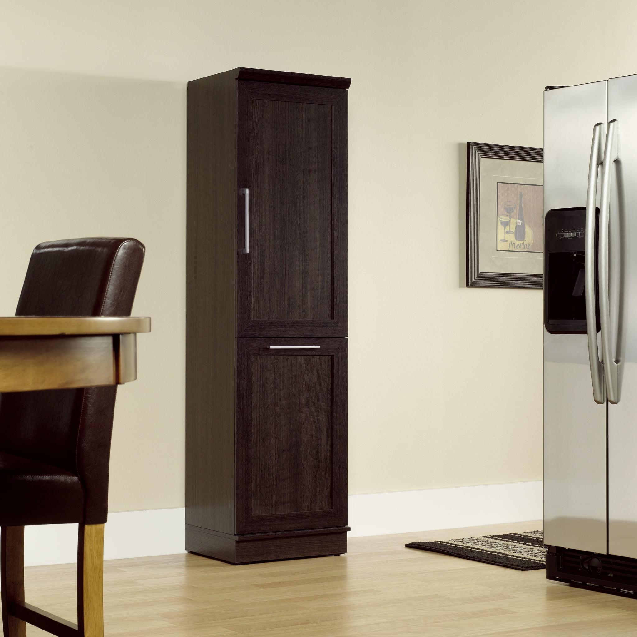 Sauder HomePlus Storage Cabinet Dakota Oak Finish Walmart