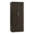 thumbnail image 1 of Sauder HomePlus Wardrobe Armoire, Dakota Oak Finish, 1 of 12