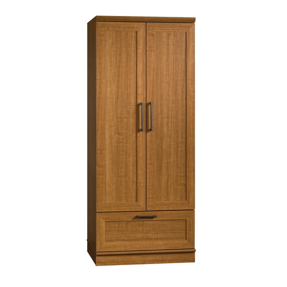 Sauder HomePlus Wardrobe Armoire, Sienna Oak Finish