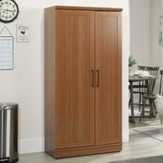 Sauder Homeplus Storage Cabinet, Sienna Oak Finish