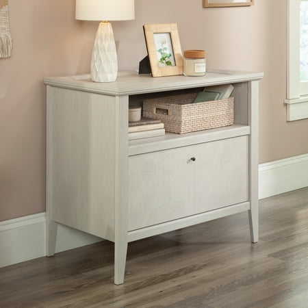 Sauder Larkin Ledge 1-Drawer Lateral File Cabinet, Glacier Oak Finish