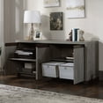 thumbnail image 1 of Sauder Manhattan Gate Credenza, Mystic Oak Finish, 1 of 11