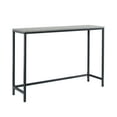 thumbnail image 1 of Sauder North Avenue Narrow Metal Frame Console Table, Faux Concrete Finish, 1 of 9