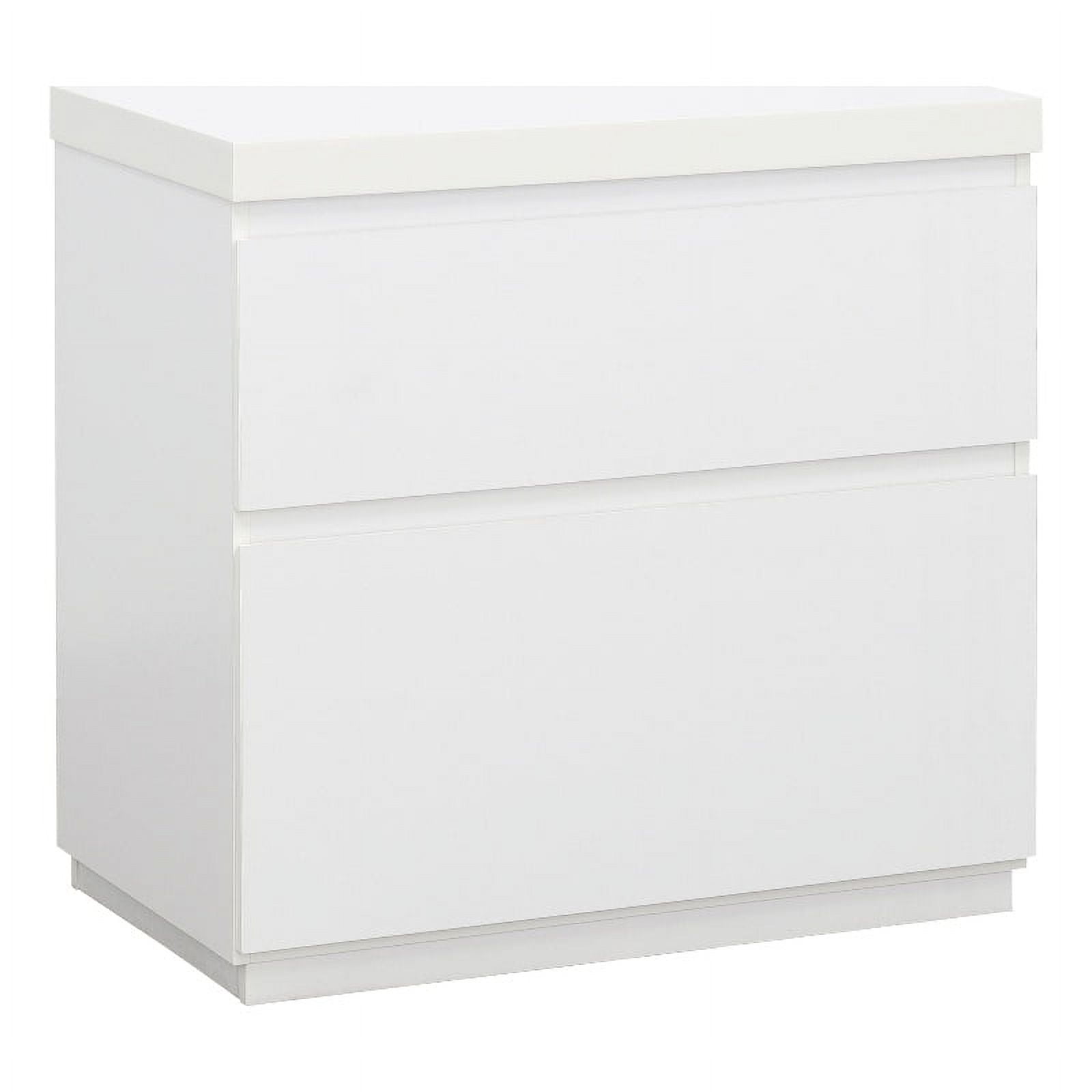 Sauder Northcott Engineered Wood Lateral File in White Finish