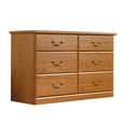 thumbnail image 1 of Sauder Orchard Hills 6 Drawer Dresser, Carolina Oak finish, 1 of 11