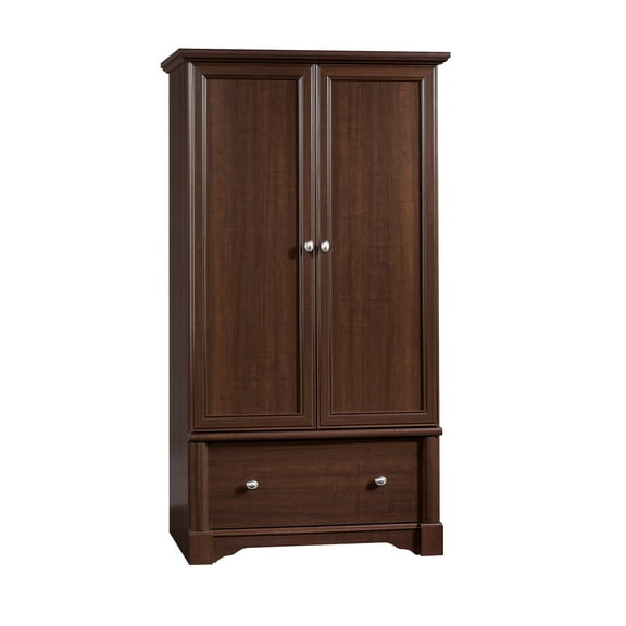 Sauder Palladia Armoire, Select Cherry Finish