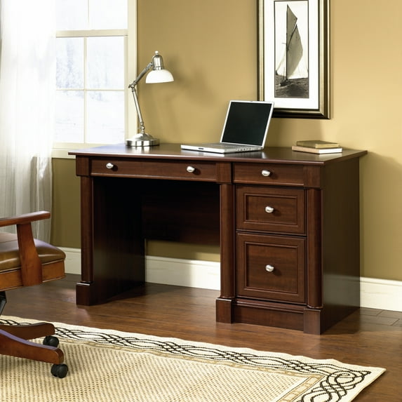 Sauder Palladia Computer Desk, Select Cherry Finish