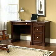 Sauder Palladia Engineered Wood 3-Drawers Computer Desk in Select Cherry