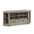 thumbnail image 1 of Sauder Palladia Corner Entertainment Credenza, Split Oak Finish, 1 of 9