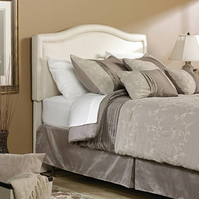 Sauder Palladia Traditional Queen Headboard, Ivory
