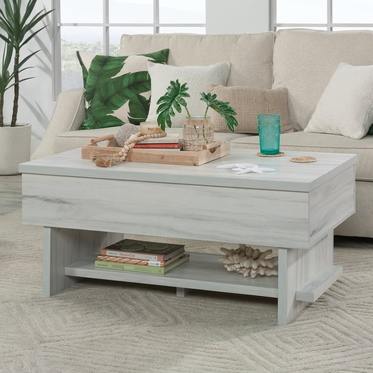 Sauder Porto Palma Engineered Wood Lift Top Coffee Table in Haze
