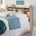 thumbnail image 1 of Sauder River Ranch Engineered Wood Headboard in Harvest Walnut, 1 of 11