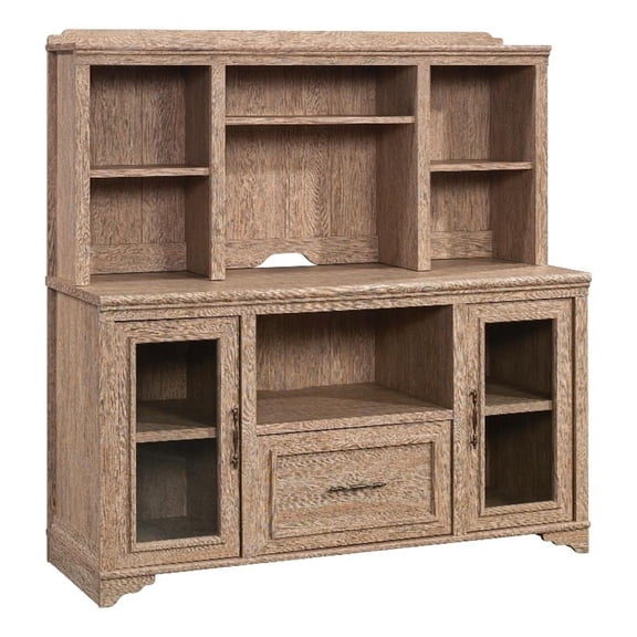 Sauder Rollingwood Commercial Office Bundle Brushed Oak Finish