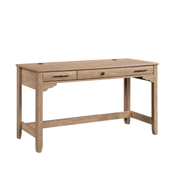 Sauder Rollingwood Engineered Wood Writing Desk in Brushed Oak