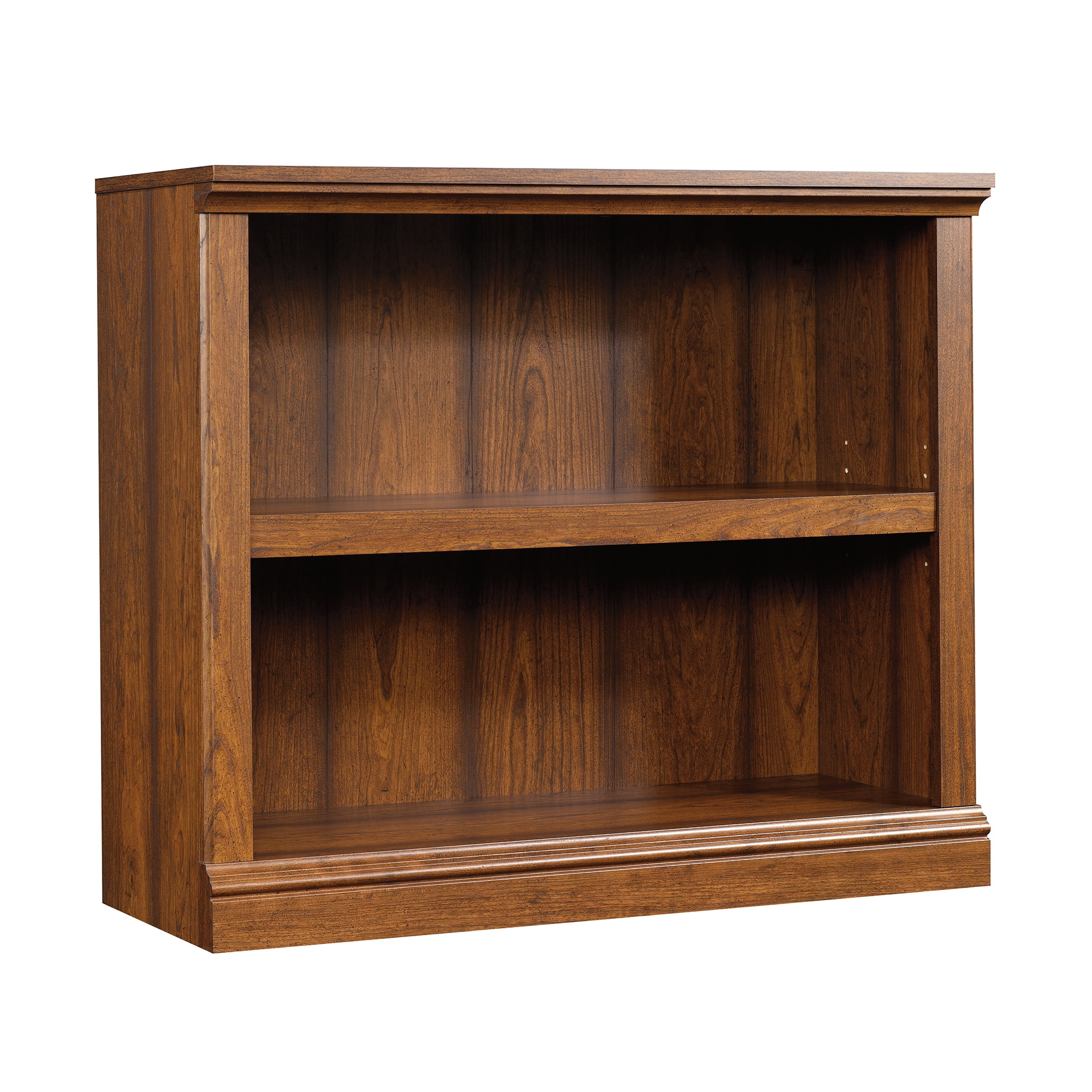Sauder Select 2 Shelf Bookcase Estate Black Finish Walmart