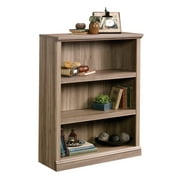 Sauder Select 3 Shelf Bookcase, Salt Oak Finish