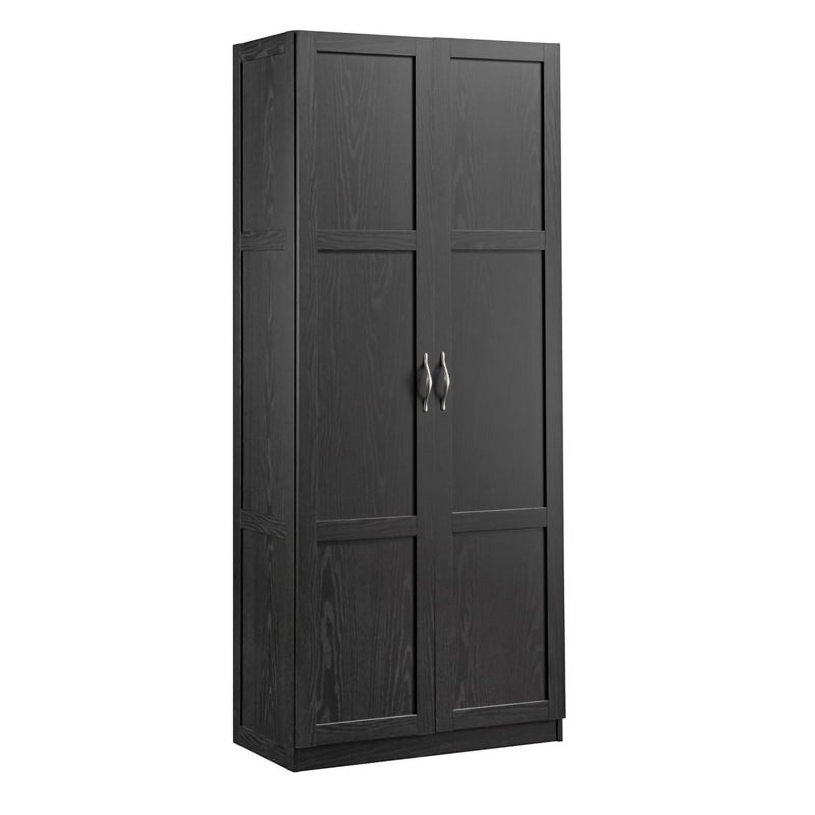 Sauder Select 4Shelf Engineered Wood Storage in Black