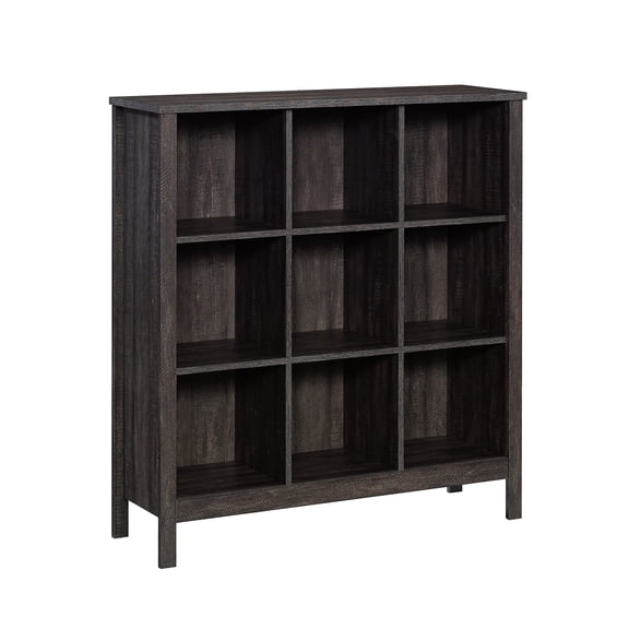 Sauder Select Engineered Wood 9 Cube Storage in Blade Walnut Finish
