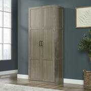 Sauder Select Storage Cabinet, Silver Sycamore Finish