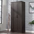 thumbnail image 1 of Sauder Select Engineered Wood Storage Cabinet in Blade Walnut Finish, 1 of 13