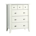 thumbnail image 1 of Sauder Shoal Creek 4 Drawer Chest, Soft White Finish, 1 of 18