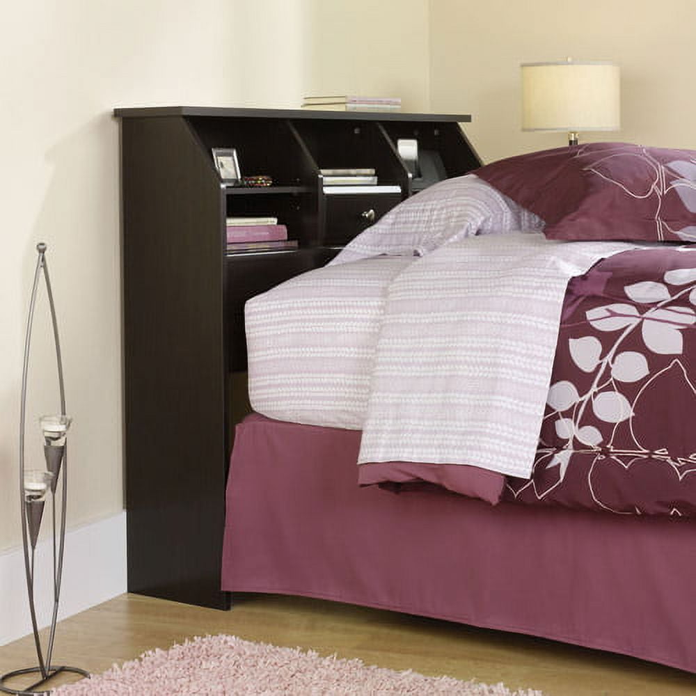 Sauder Shoal Creek Bookcase Twin Headboard, Jamocha Wood Finish