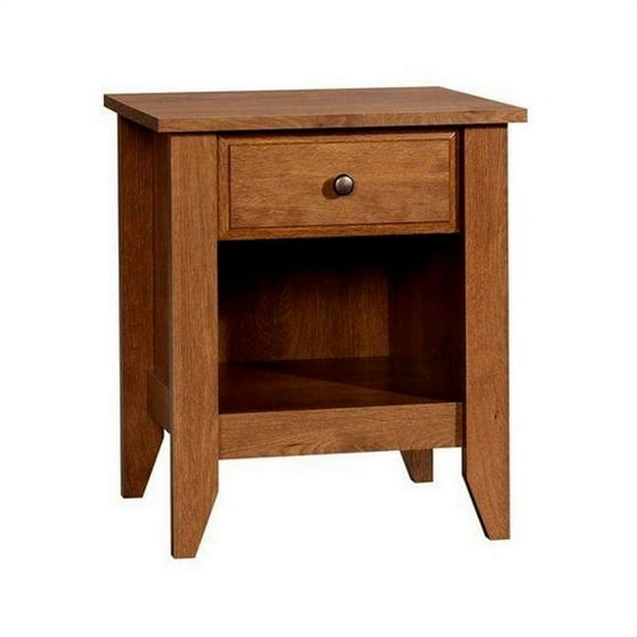 Sauder Shoal Creek Nightstand, Oiled Oak Finish