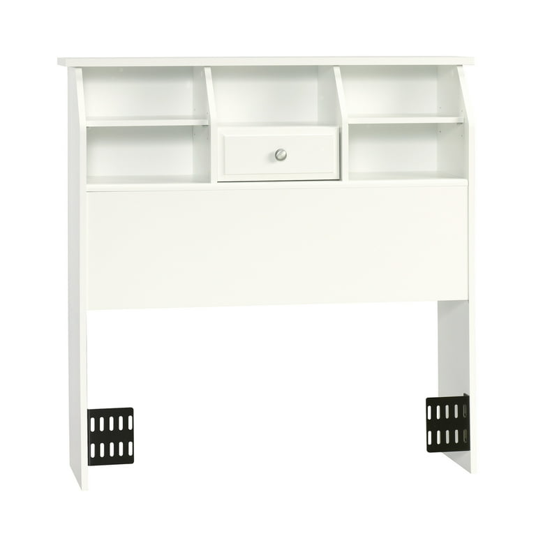 Sauder Shoal Creek Twin Bookcase Headboard, White Finish - Walmart.com