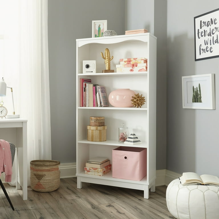 Mainstays Storybook Bookcase Soft White Finish