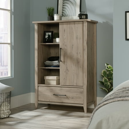 Sauder Summit Station Armoire, Laurel Oak Finish