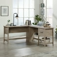 thumbnail image 1 of Sauder Summit Station L-Shaped Computer Desk, Laurel Oak Finish, 1 of 14