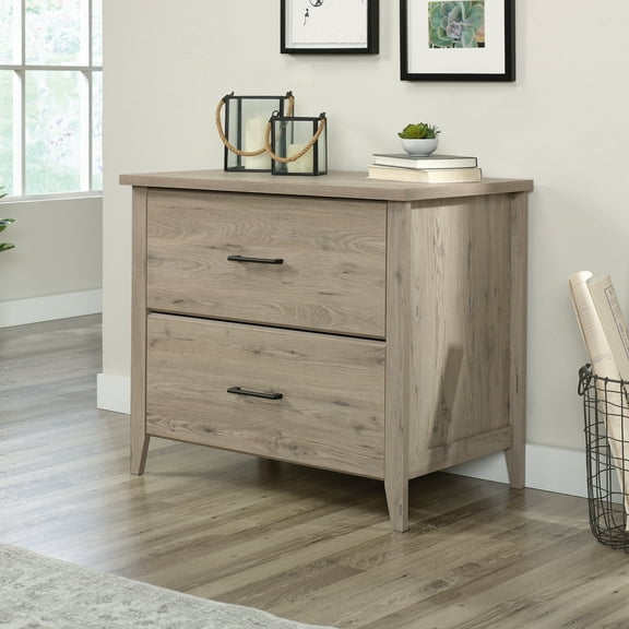 Sauder Summit Station Lateral File, Laurel Oak Finish