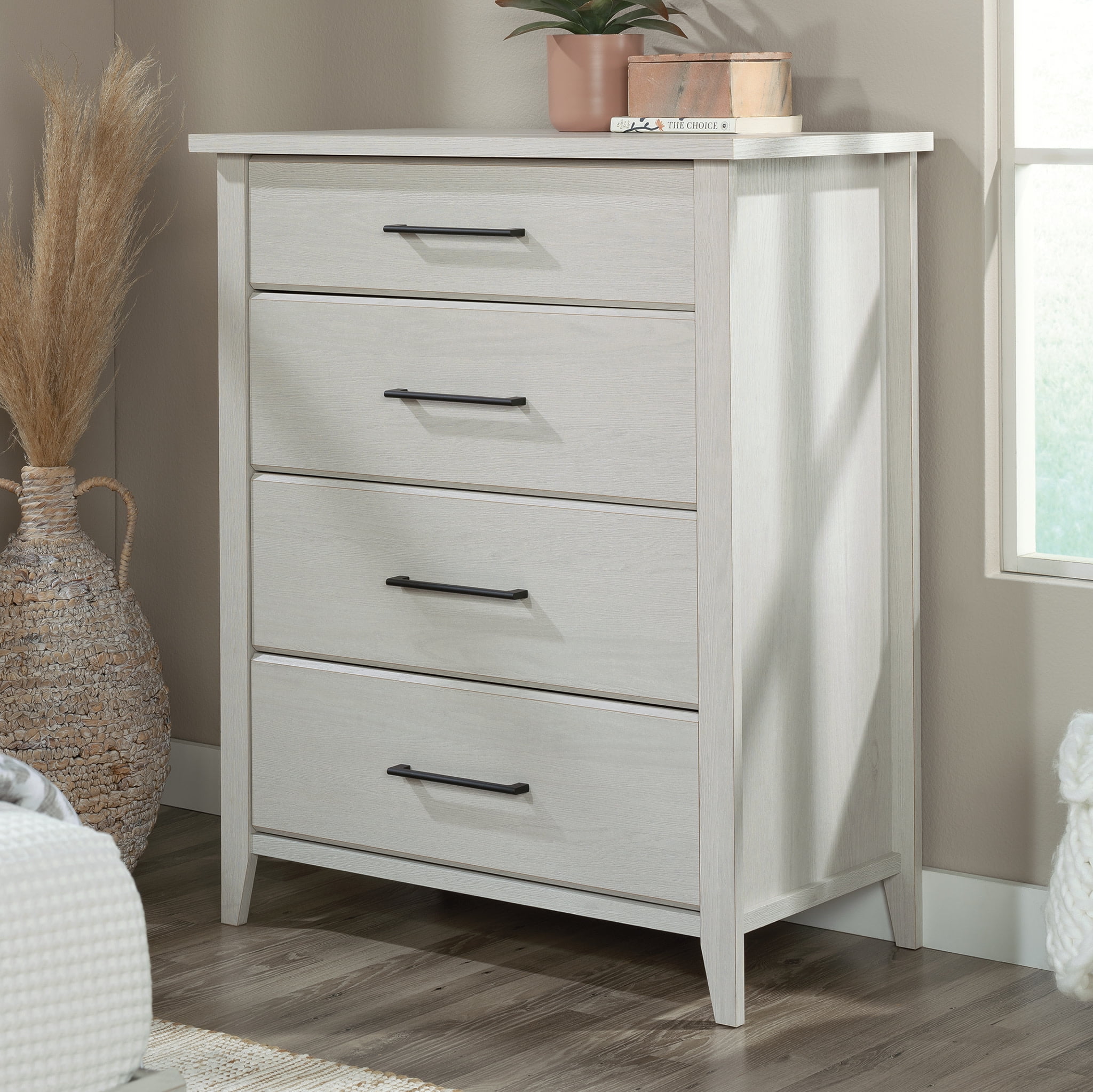 Summit Station Glacier Oak 4-Drawer Dresser with Deep Storage