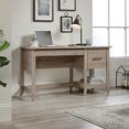Sauder Summit Station Desk, Laurel Oak Finish