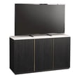 thumbnail image 1 of Sauder Misc Entertainment Credenza, For TVs up to 54", Raven Oak finish, 1 of 2