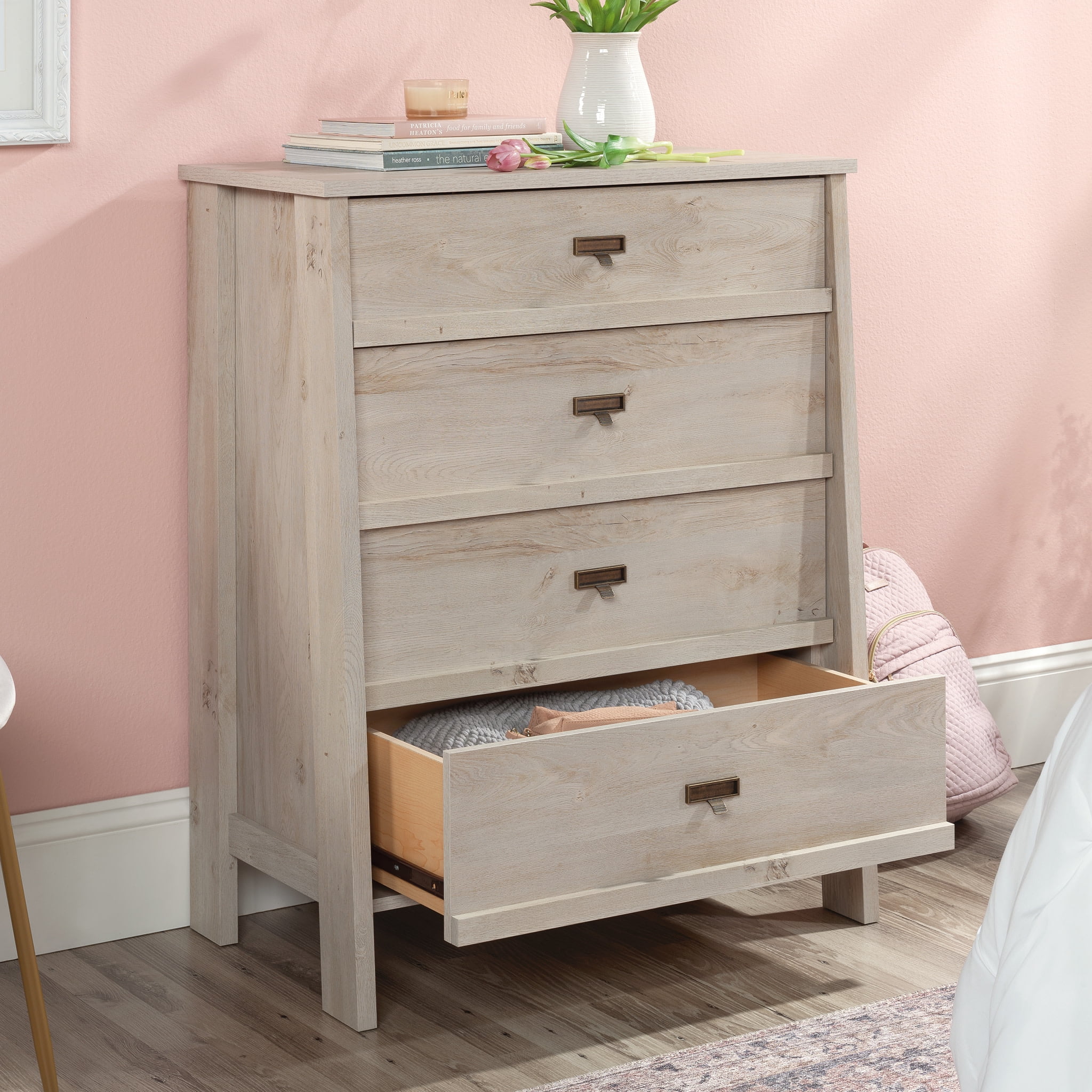 Chalked chestnut nightstand sales