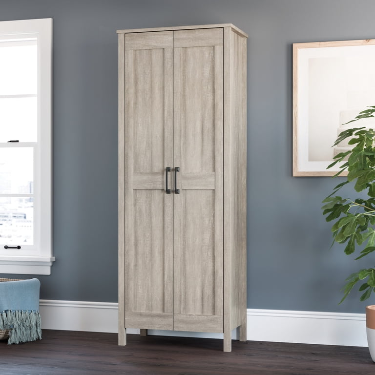 Sauder Two-Door Storage Cabinet, Spring Maple 27.2