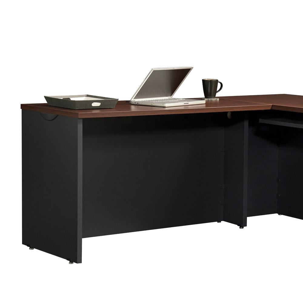 Classic Cherry Engineered Wood Executive Desk Return