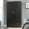 Sauder Wardrobe/Storage Cinnamon Cherry Finish
