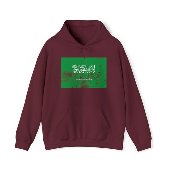 Saudi Arabia Flag Pride Hoodie, Gifts, Hooded Sweatshirt