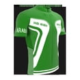 thumbnail image 1 of Saudi Arabia Full Zipper Bike Short Sleeve Cycling Jersey  for Men - Size XL, 1 of 4