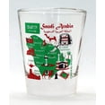 thumbnail image 1 of Saudi Arabia Landmarks and Icons Collage Shot Glass, 1 of 1