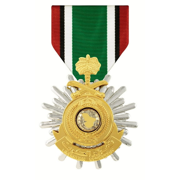 Saudi Arabia Liberation Of Kuwait Medal Anodized