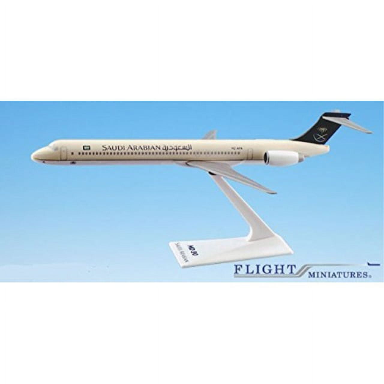 Saudi Arabian (97-Cur) MD-90 Airplane Miniature Model Plastic Snap-Fit 1:200 Part# AMD-09000H-004