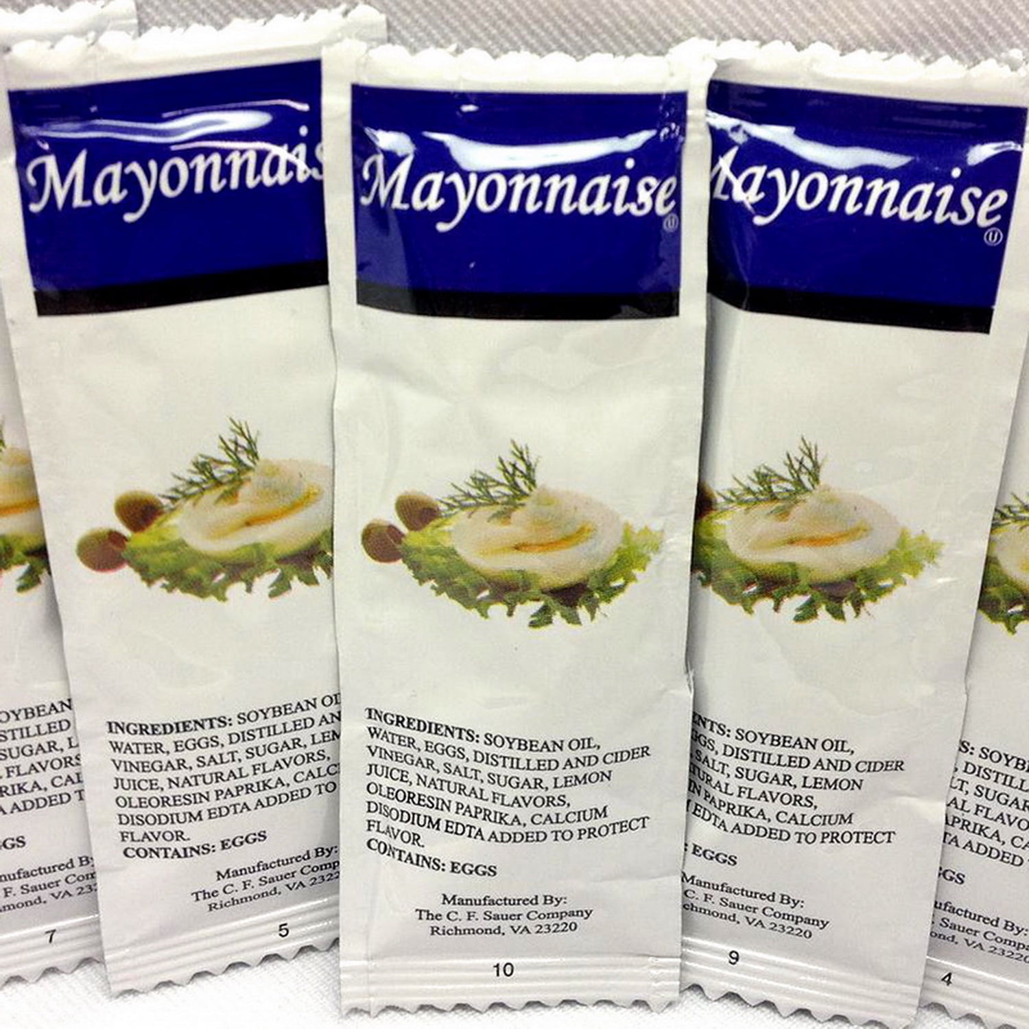 Sauer Mayonnaise Sauer's Pouch 12 gram (200 count)